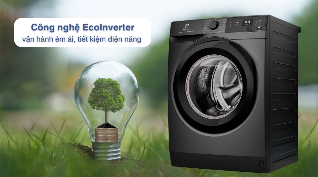 Công nghệ giặt hơi nước, bảo vệ sợi vải tối ưu trên máy giặt Electrolux cửa ngang 10Kg EWF1024D3SC