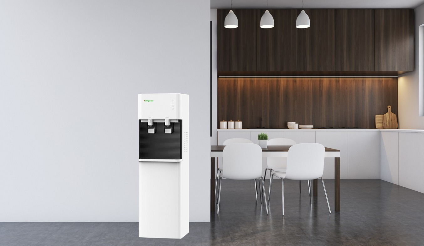 Cây nước nóng lạnh Kangaroo KG49A3 thiết kế hiện đại, tiện ích toàn diện cho mọi gia đình