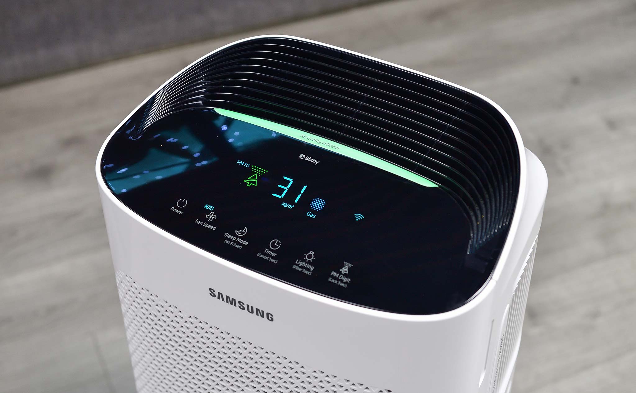 Máy lọc không khí Samsung AX60R5080WD/SV, lọc khí thông minh với cảm biến bụi siêu nhạy