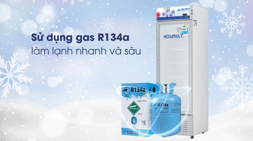 Bán hàng khỏe re vì đã có tủ mát Hòa Phát 280 lít HSR D6280