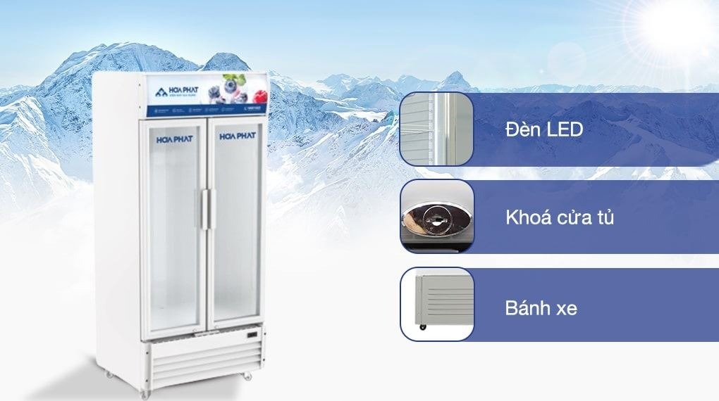 Mua tủ mát Hòa Phát Inverter 812 lít HSR D8812 với giá hơn 20 triệu liệu có đáng không?