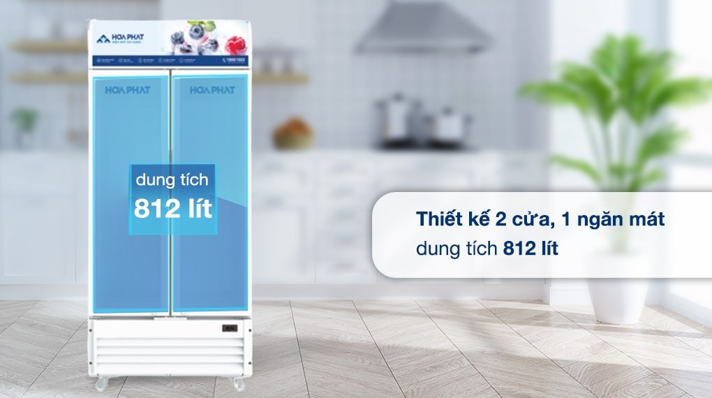 Mua tủ mát Hòa Phát Inverter 812 lít HSR D8812 với giá hơn 20 triệu liệu có đáng không?