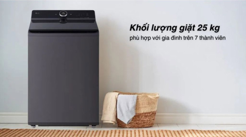 Bứt phá công nghệ giặt 2025 - TOP 5 máy giặt LG giá rẻ mới ra mắt