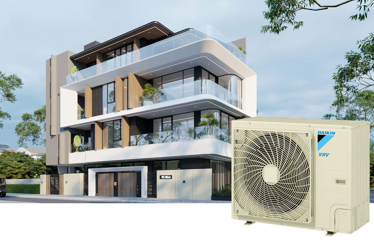 Ưu điểm của hệ thống điều hòa trung tâm Daikin VRV