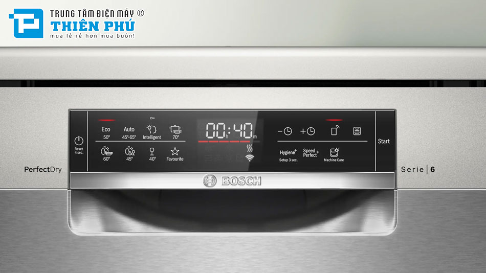 Máy Rửa Bát Bosch SMS6ZCI01P 14 Bộ Series 6