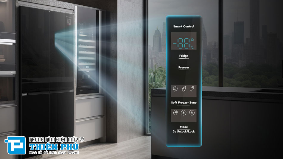 Tủ Lạnh Casper Inverter Multi Door 542 Lít RM-D542GBS