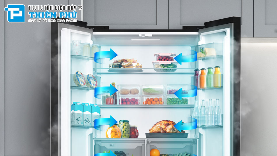 Tủ Lạnh Casper Inverter Multi Door 430 Lít RM-E432PBS