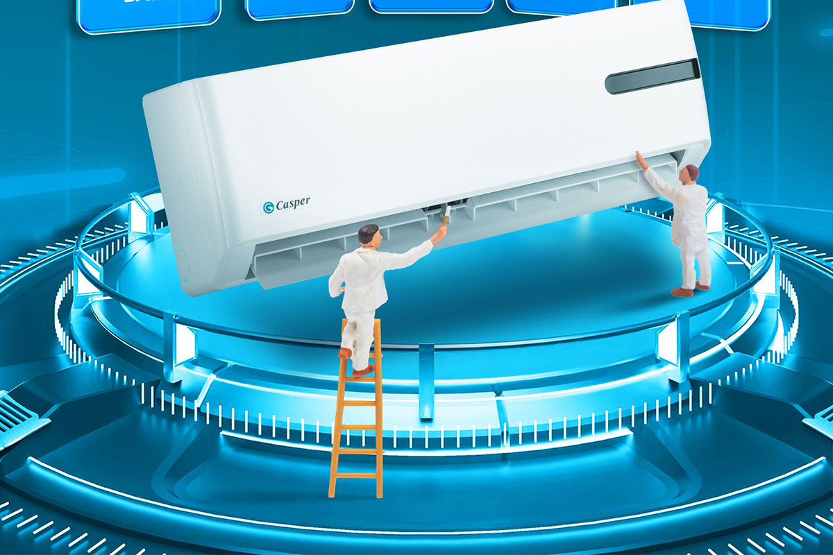 Khám phá công nghệ inverter trên điều hòa Casper GC-12IB36 mang đến lợi ích gì?