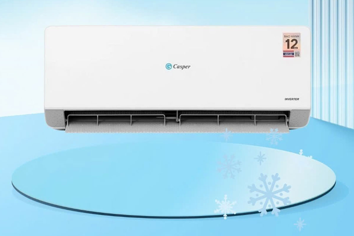 Điều hòa Casper QH-12IU36A giá cực rẻ, làm mát và sưởi ấm tốt lại rất tiết kiệm điện