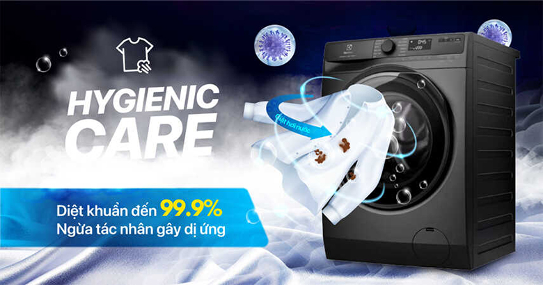 Giặt sấy 2 trong 1 với công nghệ dẫn đầu máy giặt sấy Electrolux 10kg EWW1023P5SC