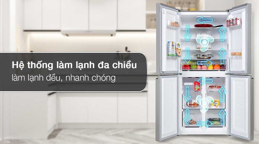 Tủ lạnh Sharp SJ-FXP560V-MG bảo quản tốt cùng nhiều ưu điểm