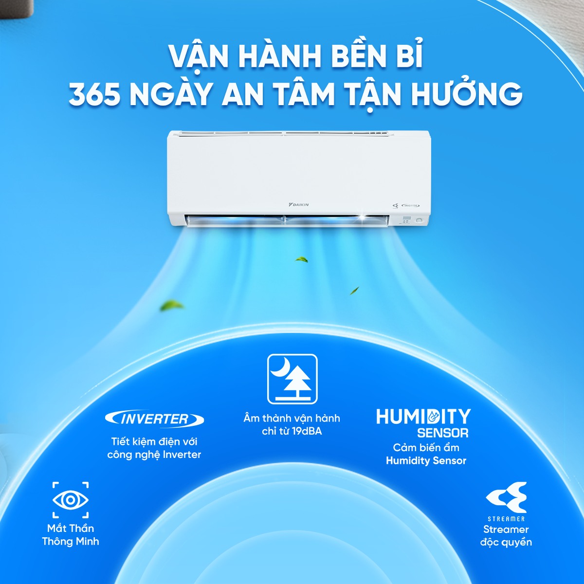 Điều hòa Daikin FTKY50ZVMV, điều hòa làm mát và lọc không khí bảo vệ sức khỏe đáng mua