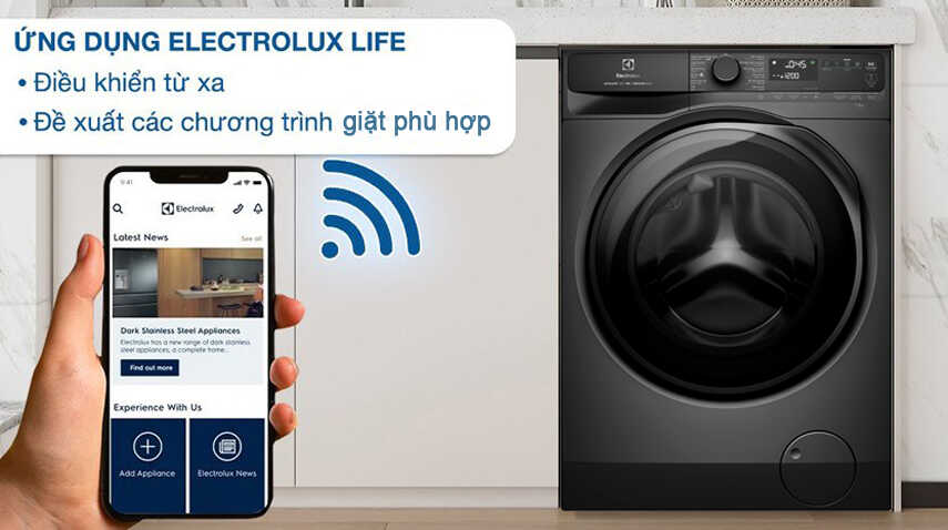 Hướng dẫn sử dụng và tối ưu hiệu suất máy giặt Electrolux inverter 10kg EWF1043R7SC 