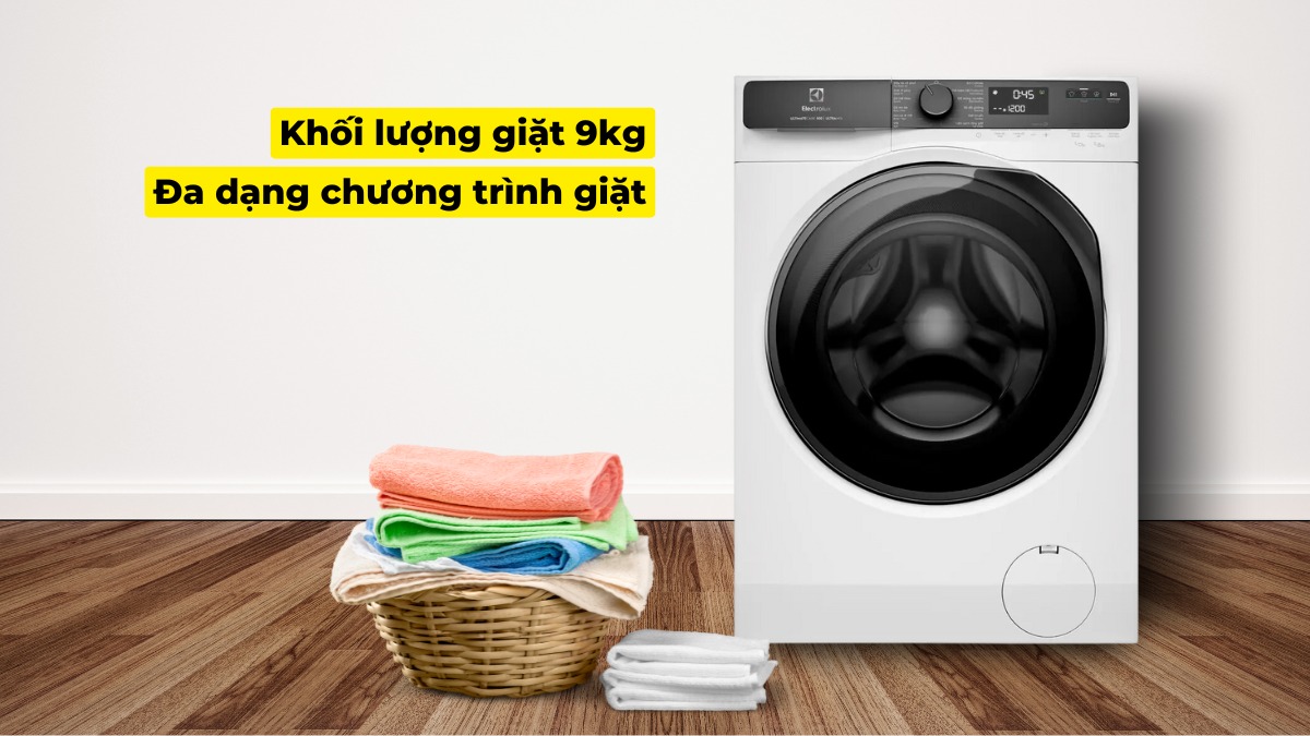 Giữa máy giặt 9kg Samsung WW90TP44DSB/SV, Electrolux EWF9023P5WC và LG  FV1409S4M1 nên dùng loại nào? 