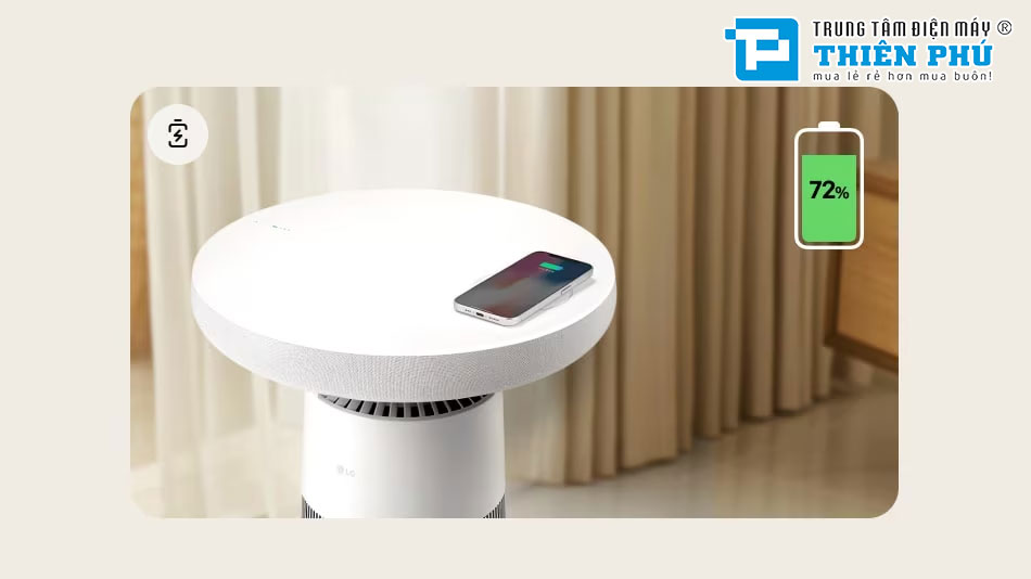 Máy Lọc Không Khí LG PuriCare Aerospeaker AS20GSHU0