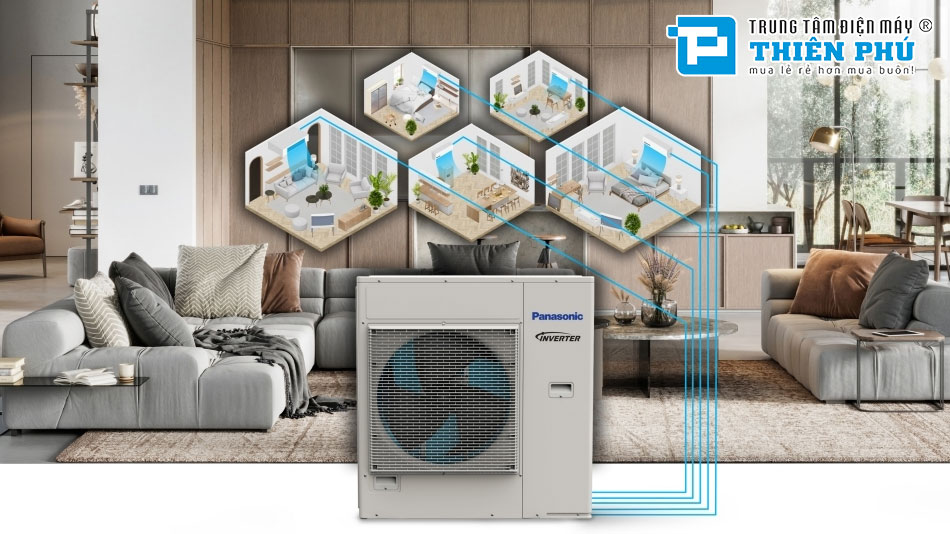 Những lý do nên lắp hệ thống điều hòa multi Panasonic 2 chiều CU-5Z100WBH-8