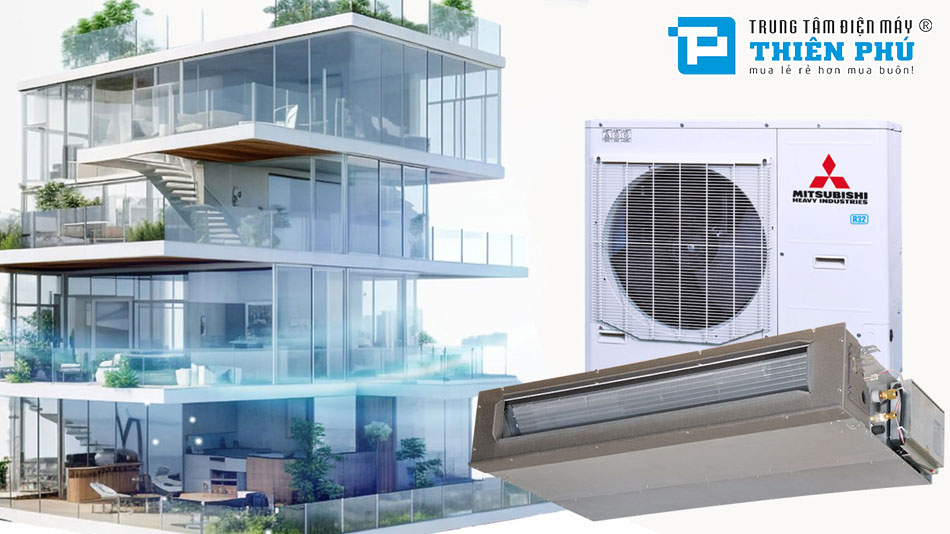 Giới thiệu hệ thống điều hòa nối ống gió Mitsubishi 1 chiều FDU140YA-W5/FDC140YNA-W5