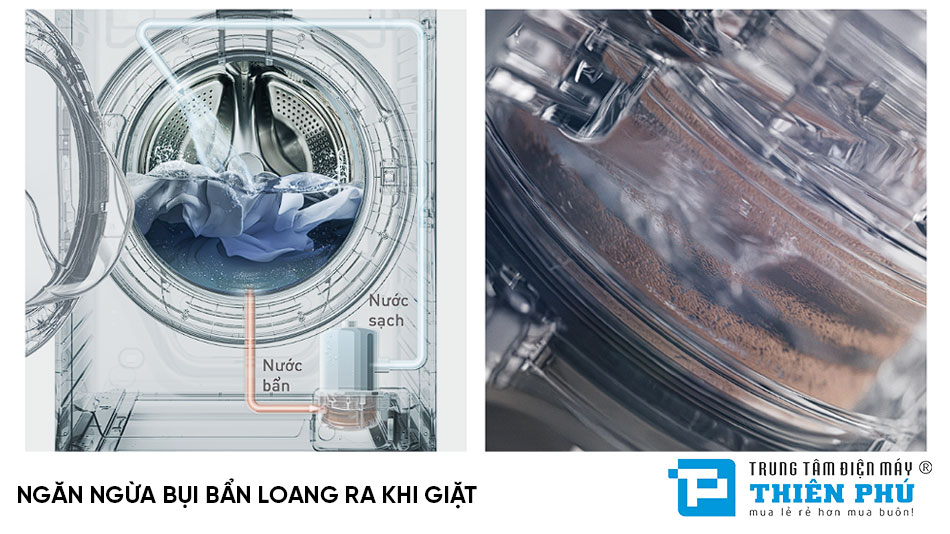 Tháp giặt sấy Panasonic inverter VENUS-COMBO2 giải pháp giặt sấy cho gia đình Việt