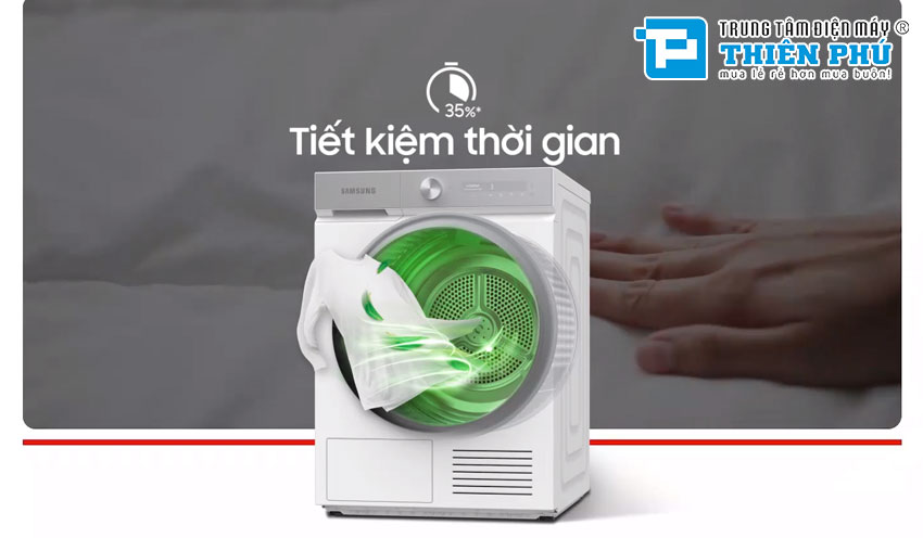 Những lý do bạn nên lựa chọn ngay chiếc máy sấy quần áo Samsung 9kg DV90BB9440GH/SV