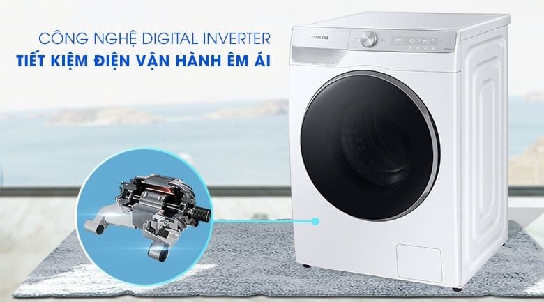 Review máy giặt Samsung cửa trước WW11CGP44DSH/SV phùi hợp cho gia đình hiện đại