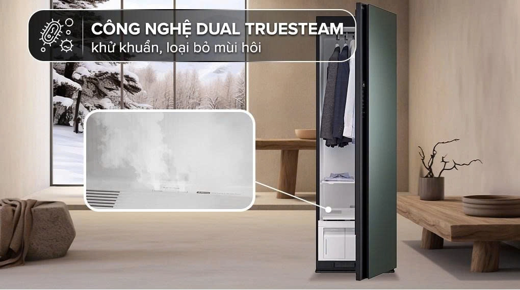 Tủ chăm sóc quần áo thông minh LG SC5MNR4G lựa chọn thông minh cho cuộc sống hiện đại