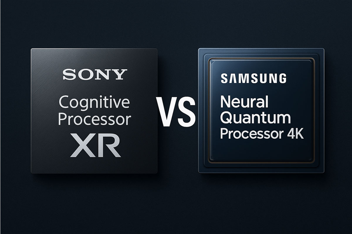 So sánh giữa tivi Sony K-55XR80M2 và Samsung QA55S90F, tivi OLED nào đáng dùng?