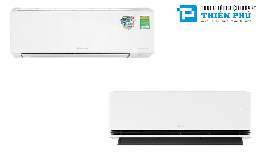 So sánh giữa điều hòa Daikin FTHF60VAVMV và LG IDH24M1, điều hòa 2 chiều nào đáng giá?