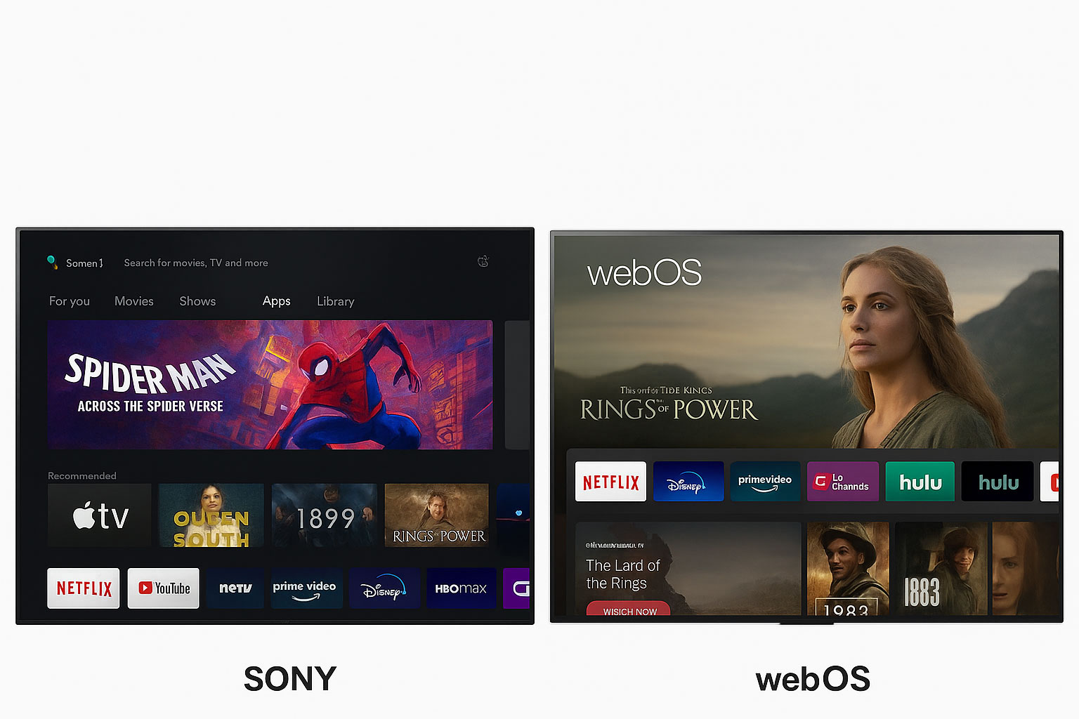So sánh tivi Sony K-55XR80M2 và LG OLED55B5PSA, tivi OLED nào đáng mua hơn?