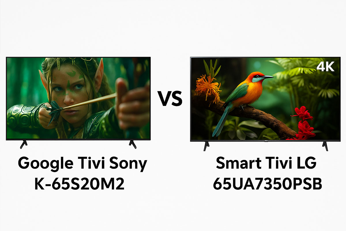 So sánh tivi Sony K-65S20M2 và LG 65UA7350PSB, nên mua tivi 65 inch nào đáng giá?
