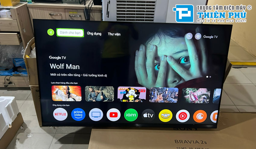 Đánh giá tivi Sony 55 inch 4K K-55S25VM2, mẫu tivi tầm trung nhưng có chất lượng cao cấp