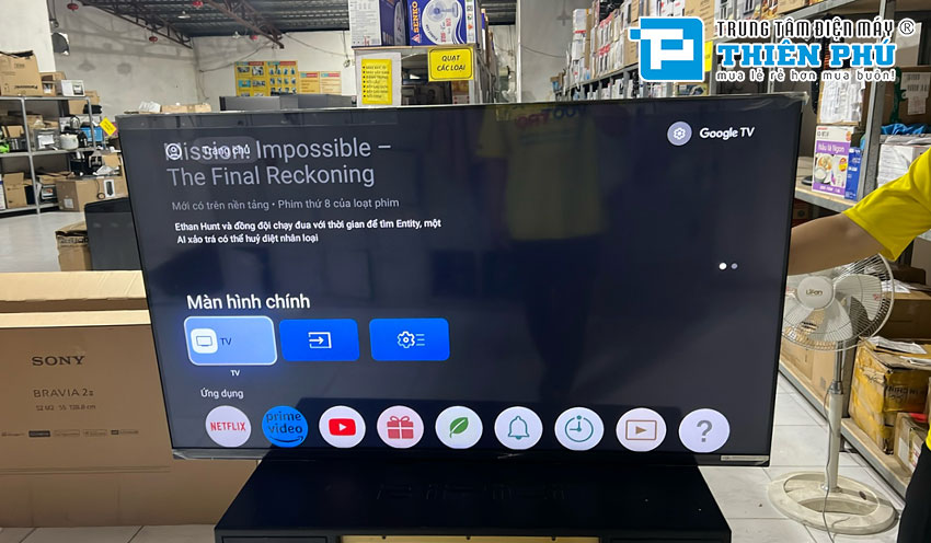 Đánh giá tivi Sony 55 inch 4K K-55S25VM2, mẫu tivi tầm trung nhưng có chất lượng cao cấp