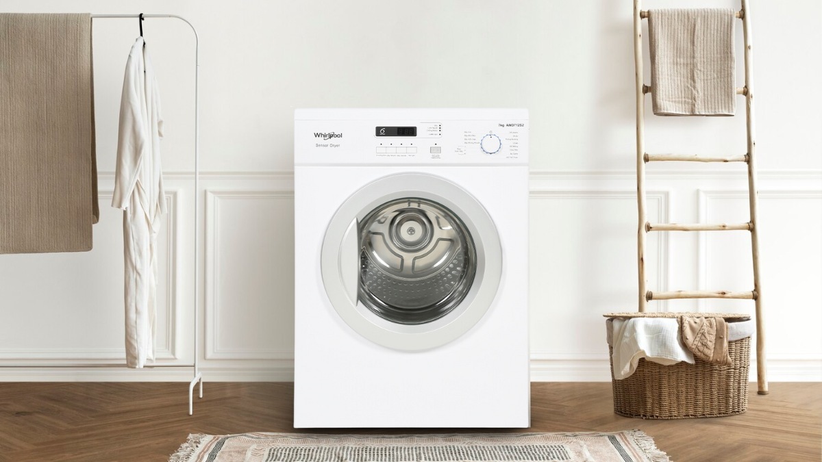 Máy sấy thông hơi Whirlpool AWD712S2 giải pháp sấy khô hoàn hảo cho mọi gia đình