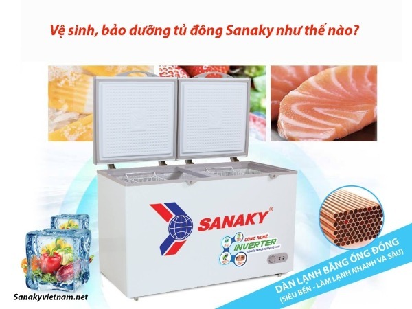 Tủ đông Sanaky không mát do đâu: Nguyên nhân và cách khắc phục