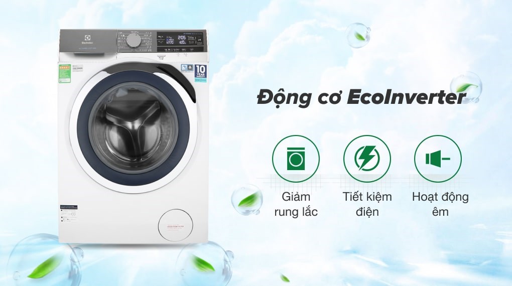 Máy giặt Electrolux 13Kg EWF1343R7WC trợ thủ thông minh giúp giặt nhanh hiệu quả