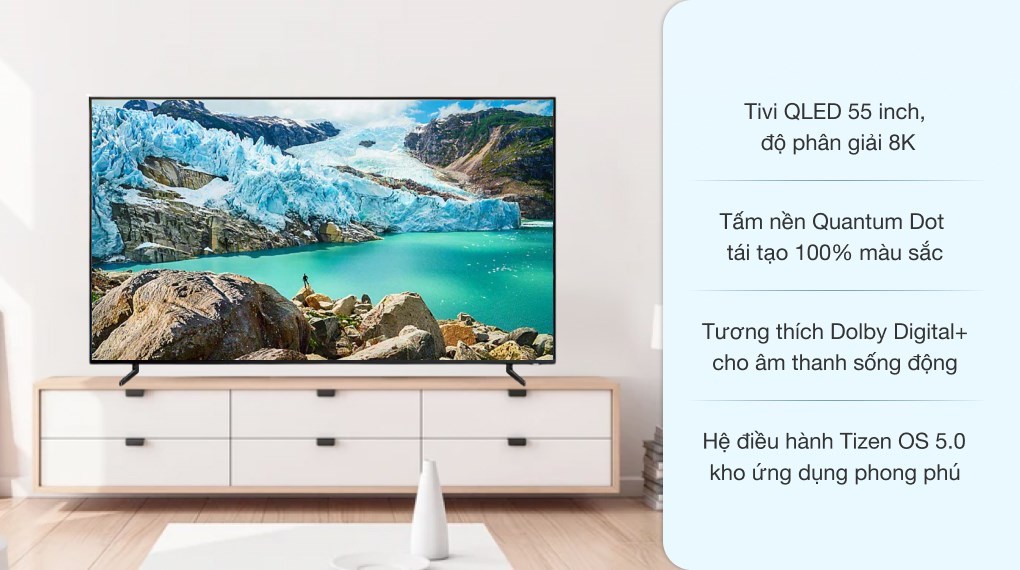 Smart tivi Samsung 55 inch QA55QN1EFAKXXV trải nghiệm vượt trội trong tầm giá 