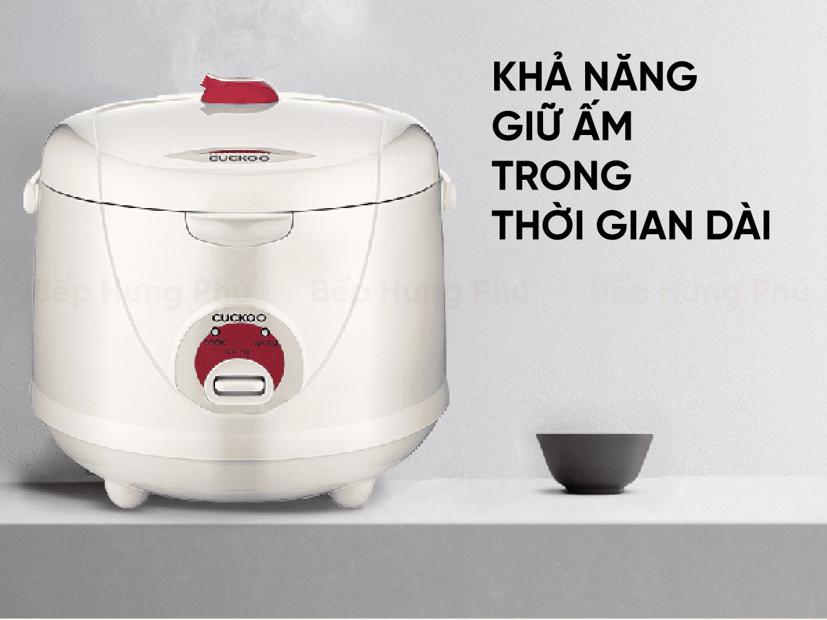 Nồi cơm điện Cuckoo 1.8 Lít CR-1021 lựa chọn hoàn hảo cho bữa cơm ngon