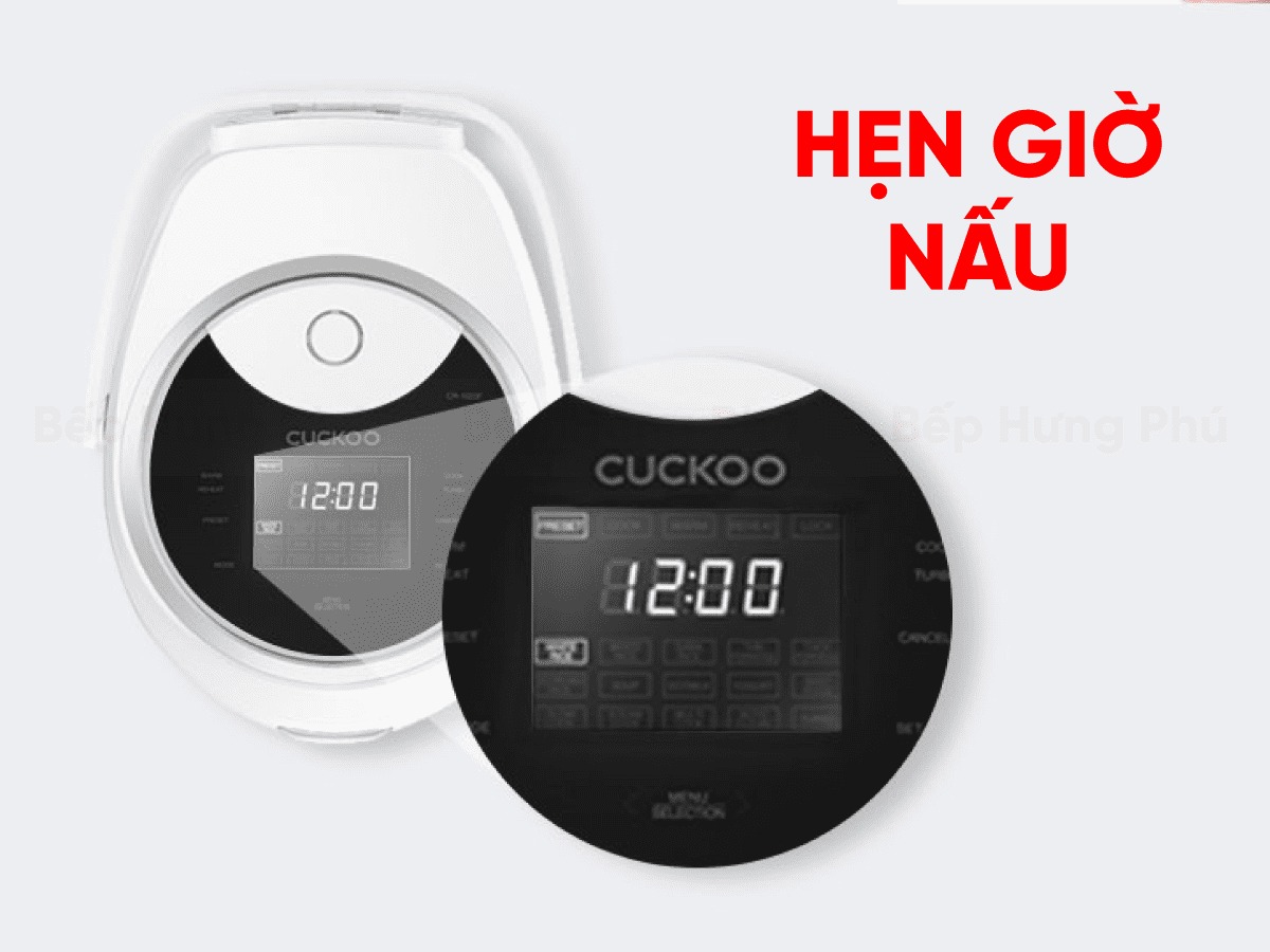 Nồi cơm điện tử Cuckoo CR-1020F 1.8 Lít thiết kế sang trọng, nấu cơm chuẩn hàn quốc