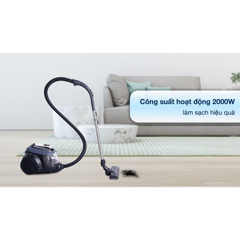 Máy hút bụi Electrolux EFC71611 công suất mạnh mẽ, hút sạch bụi mịn trong tích tắc