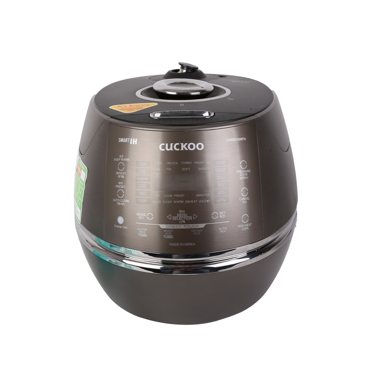 Nồi cơm điện cao tần Cuckoo CRP-CHSS1009FN 1.8 Lít đỉnh cao công nghệ, hoàn hảo trong từng hạt cơm