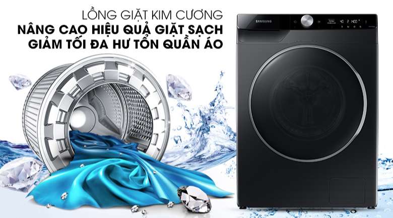 Máy giặt Samsung 9kg WW90TP44DSB/SV giá bao nhiêu? Review tính năng và ưu điểm nổi bật