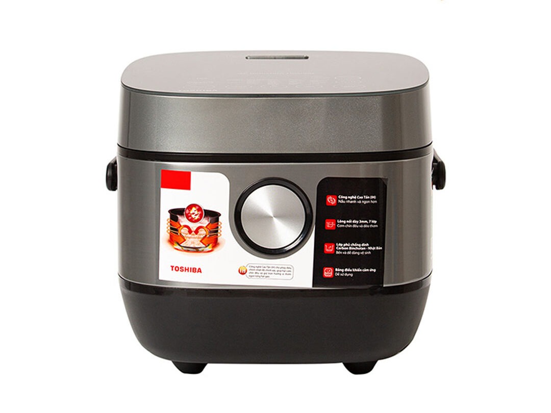 Nồi cơm điện Toshiba RC-18IP1PV 1.8 Lít lựa chọn hoàn hảo cho bữa cơm gia đình Việt