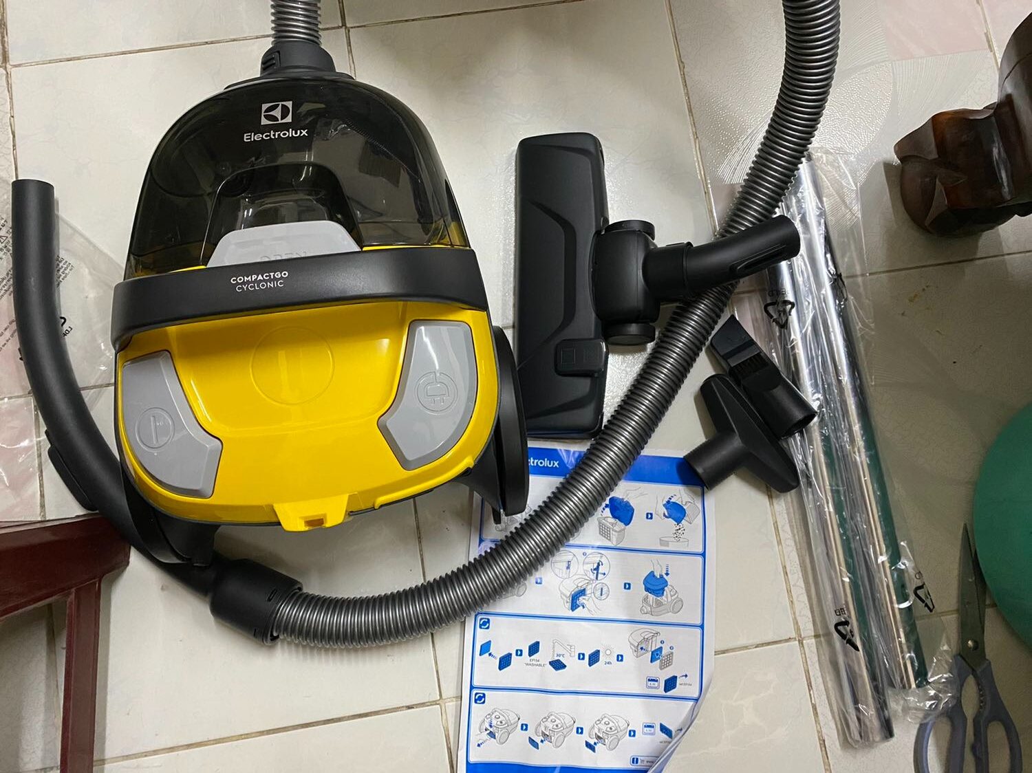 Máy hút bụi Electrolux Z1230 sự lựa chọn thông minh cho ngôi nhà sạch khuẩn