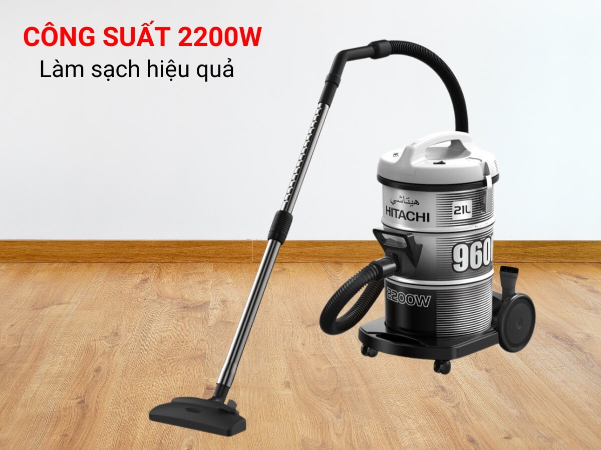 Đánh giá máy hút bụi Hitachi CV-960F sức mạnh hút lý tưởng cho môi trường công nghiệp