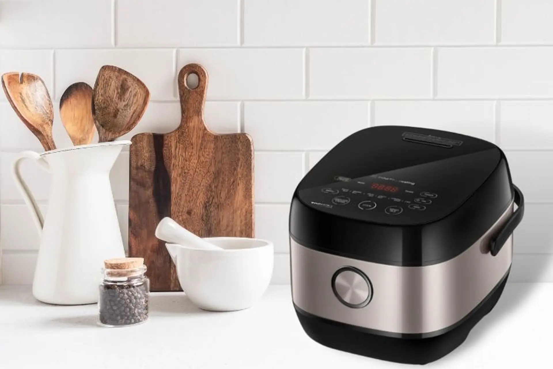 Nồi cơm điện tử Toshiba RC-10IX1PV 1.0 Lít công nghệ nhật bản cho bữa cơm hoàn hảo