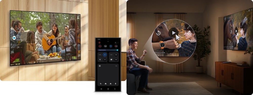 Trải nghiệm âm thanh vòm sống động với Smart Tivi Samsung 75 inch UA75U8550FKXXV