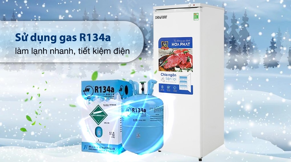 5 lý do bạn nên sở hữu ngay tủ đông Hòa Phát 208 lít HPF UAH6208