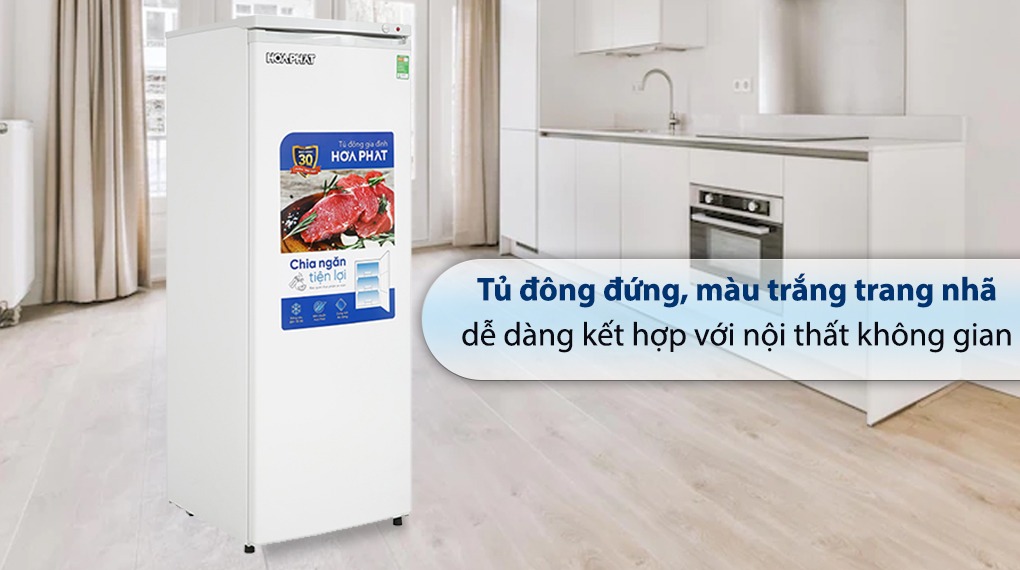 5 lý do bạn nên sở hữu ngay tủ đông Hòa Phát 208 lít HPF UAH6208