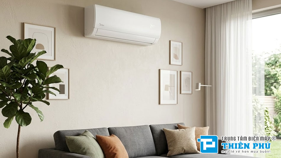 Điều Hòa Midea 12000Btu 1 Chiều MSFQ-12CRN8