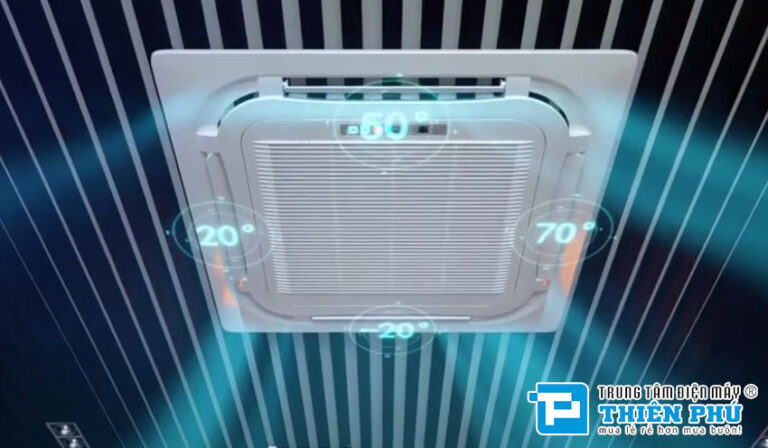 Cách sử dụng chế độ Turbo và ngủ thông minh trên điều hòa âm trần Gree giá rẻ GU140T/A-K/GUL140W/A-M