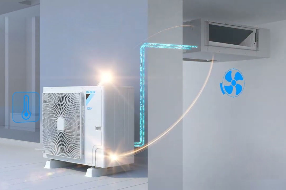 Dàn nóng điều hòa trung tâm Daikin RSUQ7AVM lựa chọn thông minh cho văn phòng vừa và nhỏ Những ưu điểm vượt trội của dàn nóng điều hòa trung tâm Daikin 2 chiều RSUYQ7AVM